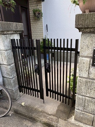 門扉塗り