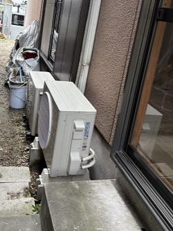 エアコン室外機設置