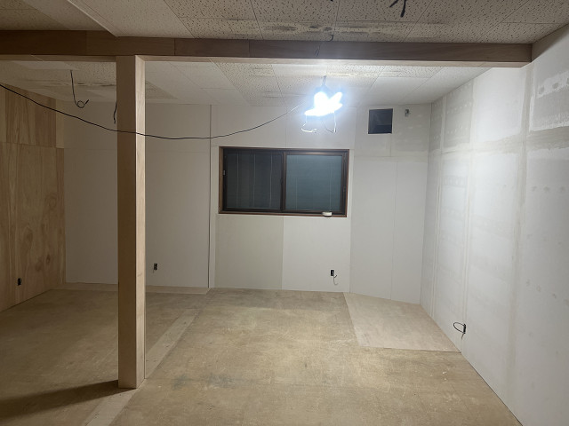 壁紙の下地の施工