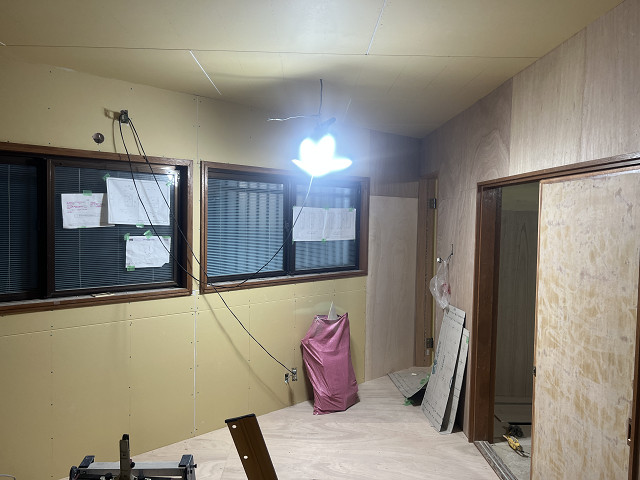 壁紙の下地施工