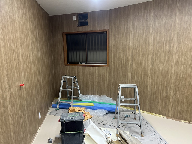 壁紙工事完了