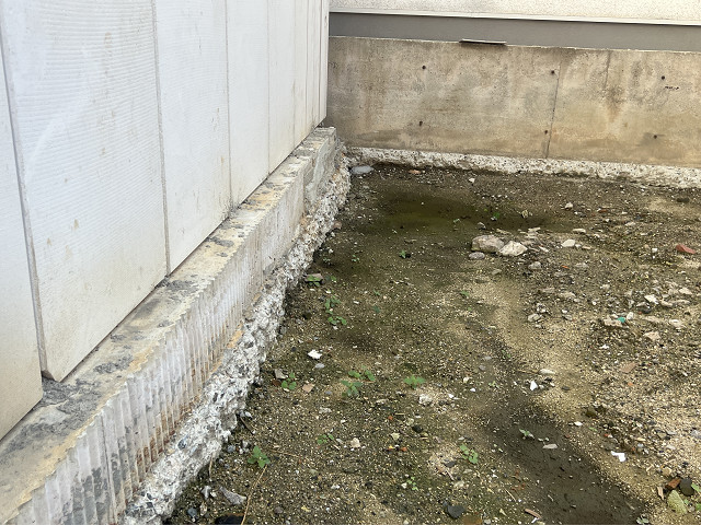 基礎部分の補修前