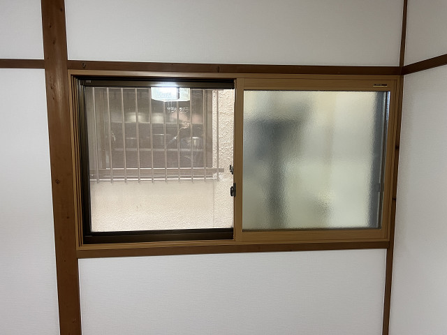 内窓の設置完了