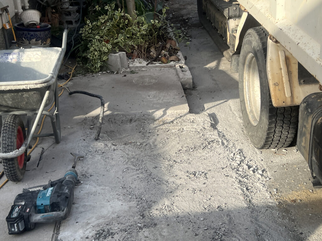 危険ブロックを解体