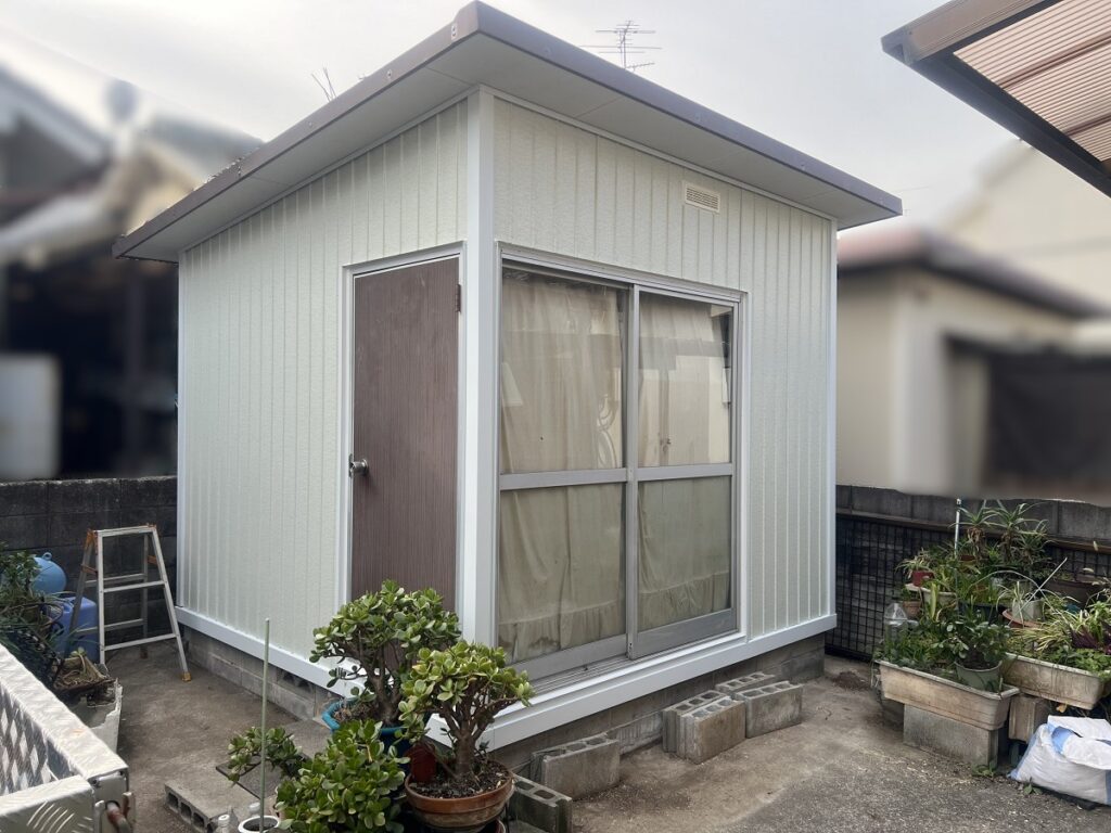 外壁工事が完了