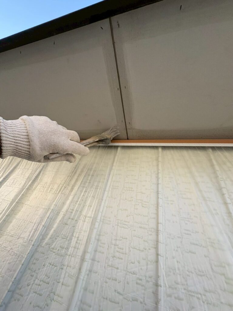 軒の天井シーラー