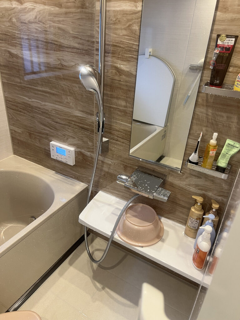 ユニットバス完成