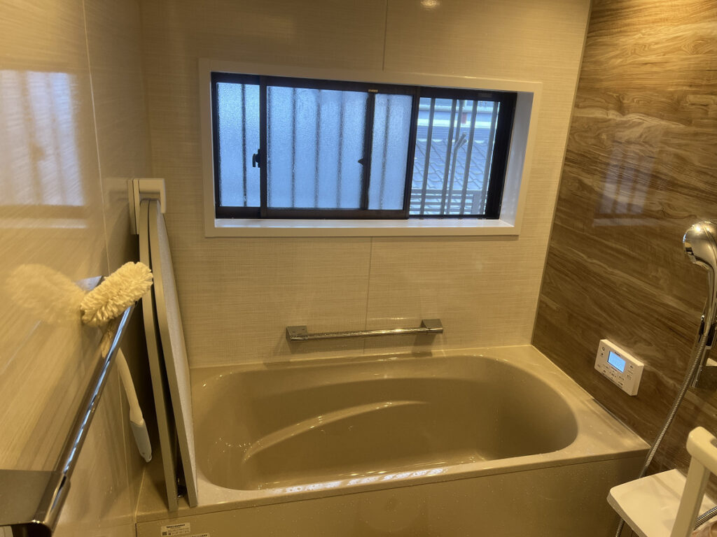 ユニットバス完成