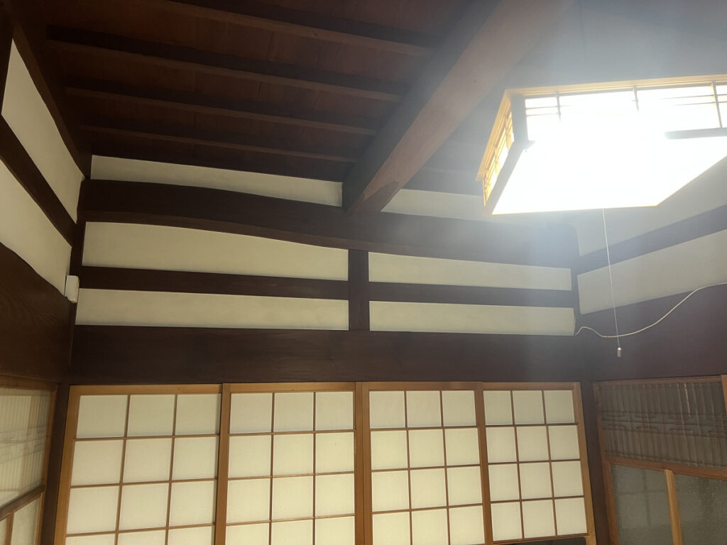 聚楽（じゅらく）塗り完成