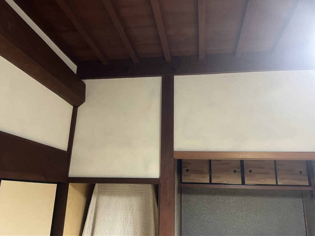 聚楽（じゅらく）塗り完成