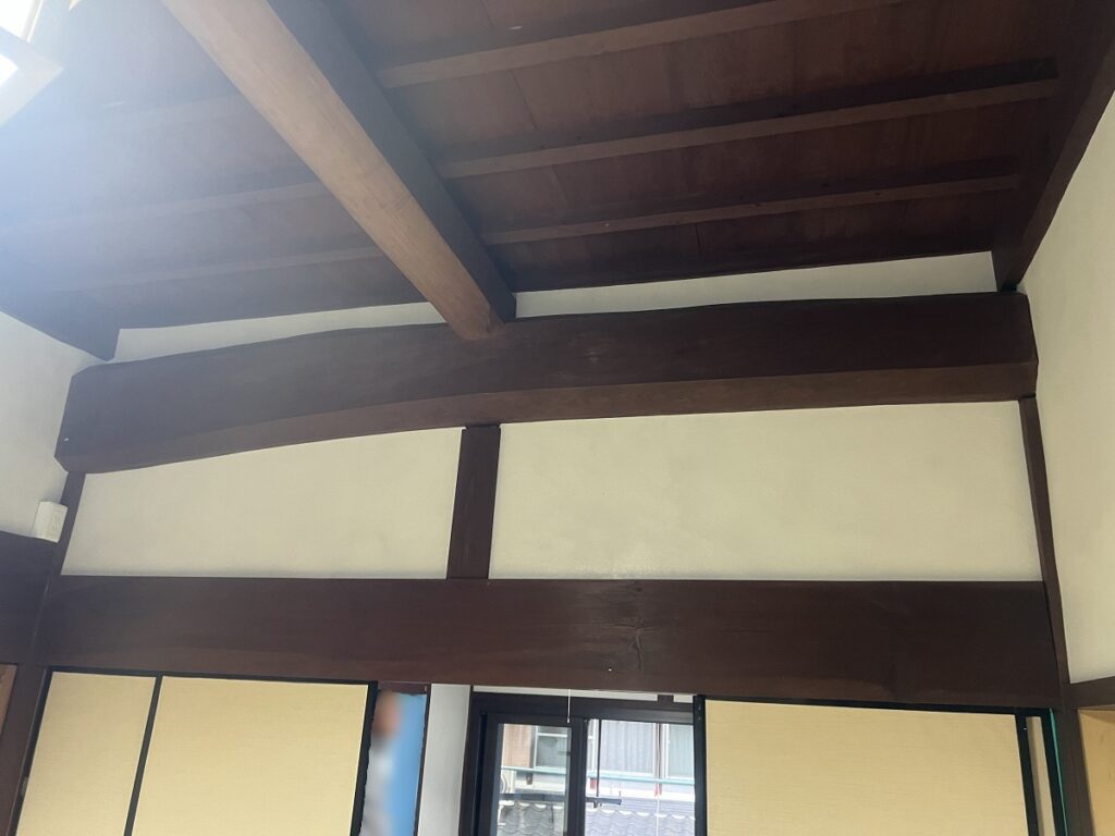 聚楽（じゅらく）塗り完成