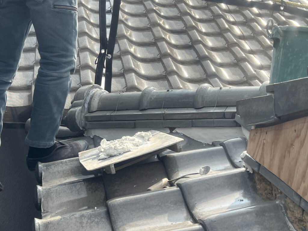 しっくいを塗る